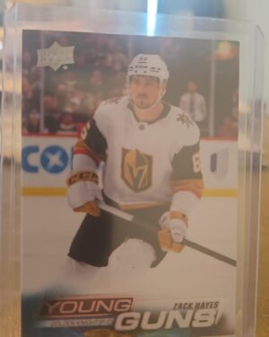 Zack Hayes, 2022-23 Upper Deck Series 2, Young Guns, Rookie Card, #242, Vegas Golden Knights, NHL