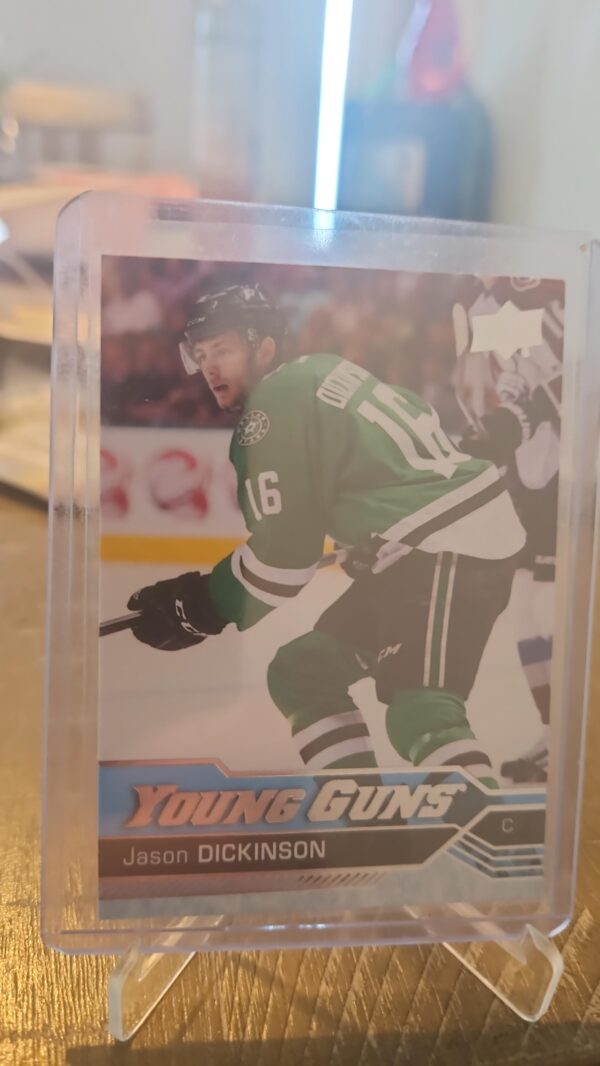 2016-17 Upper Deck Series 2 Young Guns YG Jason Dickinson RC Card# 497