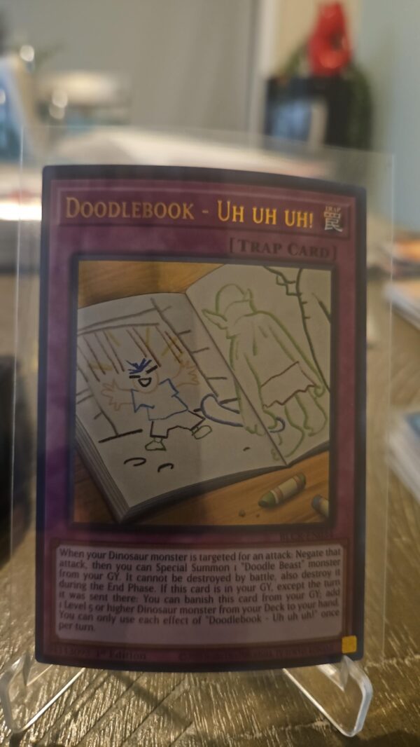 Doodlebook - Uh uh uh! - BLCR-EN034 - NM/VLP - Ultra Rare - 1st ed - Yugioh