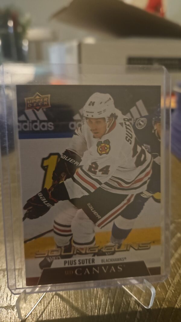 2020-21 Upper Deck Young Guns Canvas Pius Suter RC #C223 YG