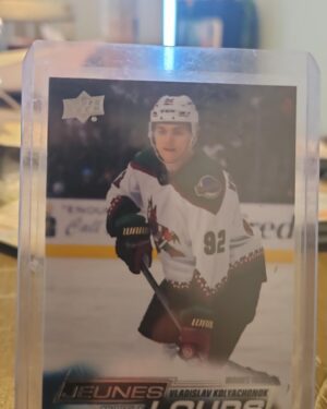 Vladislav Kolyachonok, 2022-23 Upper Deck Series 2, Young Guns, French Rookie Card, Arizona Coyotes, NHL