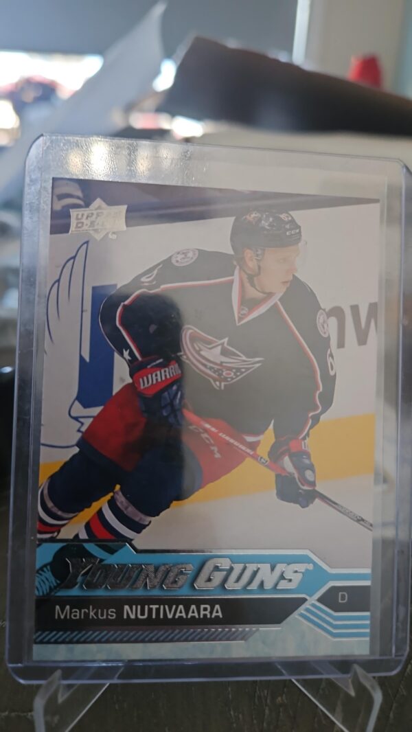 2016-17 Upper Deck Series 2 Young Guns Rookie #457 - MARKUS NUTIVAARA