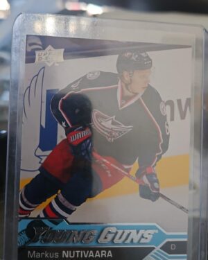 Markus Nutivaara, 2016-17 Upper Deck Series 2, Young Guns, Rookie Card, #457