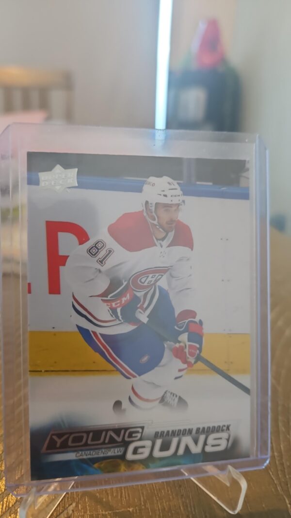 Brandon Baddock 2022-23 Upper Deck Series 2 Young Guns #460 Montreal Canadiens