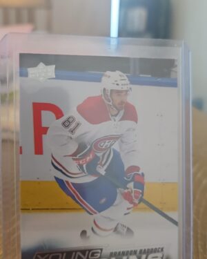 Brandon Baddock, 2022-23 Upper Deck Series 2, Young Guns, Rookie Card, #460, Montreal Canadiens, NHL