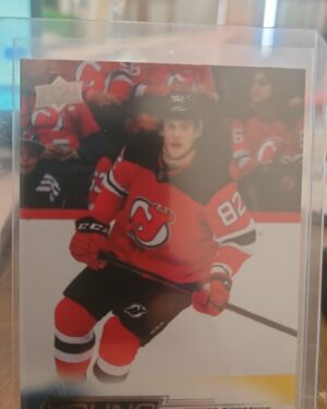 Nikita Okhotiuk, 2022-23 Upper Deck Series 2, Young Guns, Rookie Card, #464, New Jersey Devils, NHL