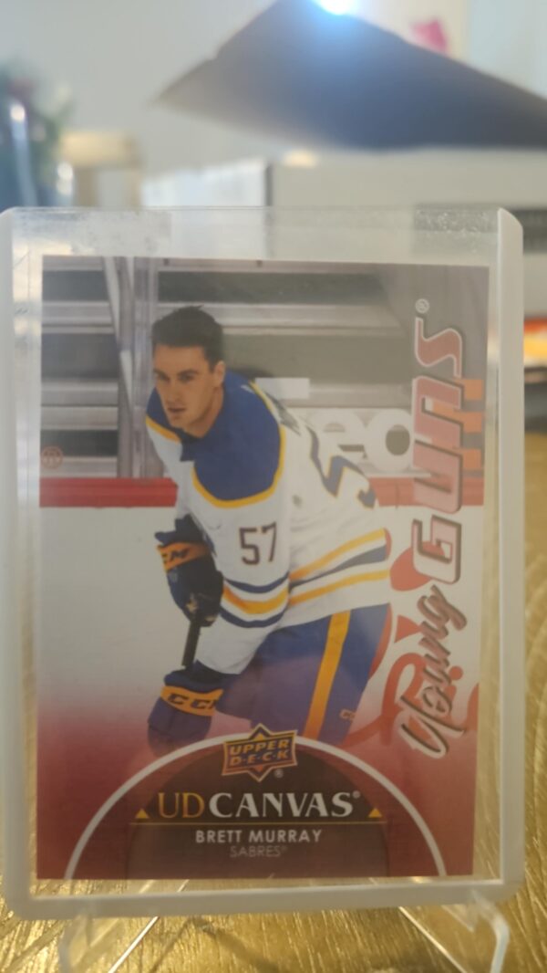 Brett Murray 2021-22 Upper Deck Hockey Young Guns Canvas #C107