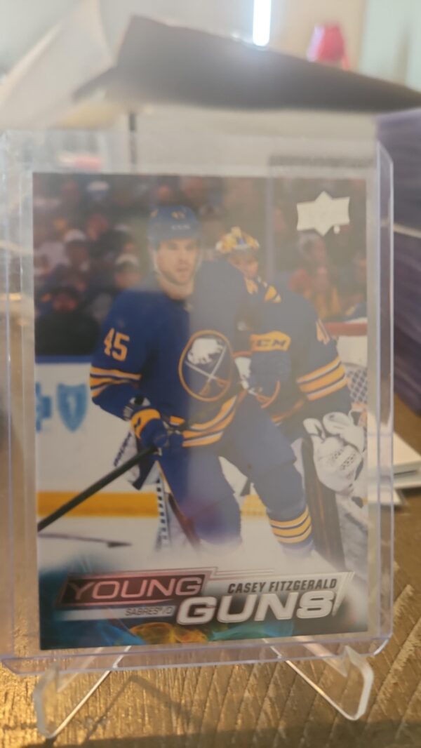 2022-23 Upper Deck Young Guns Casey Fitzgerald #498 Buffalo Sabres