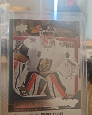 Dylan Ferguson, 2017-18 Upper Deck Series 2, Young Guns, Rookie Card, #488, Vegas Golden Knights, NHL