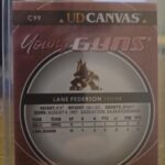 2021-22 Upper Deck Young Guns Canvas Rookie RC #C99 Lane Pederson - Image 2
