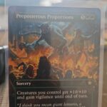 Preposterous Proportions FDN Foundations MTG 338 RARE BORDERLESS M/NM
