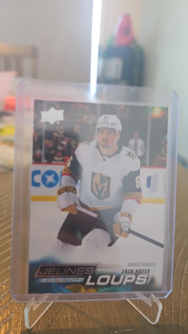 Zack Hayes 2022-23 Upper Deck Young Guns French Jeunes Loups #242 Golden Knights