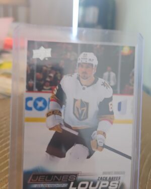 Zack Hayes, 2022-23 Upper Deck Series 2, Young Guns, Jeunes Loups, Rookie Card, #242, Vegas Golden Knights, NHL