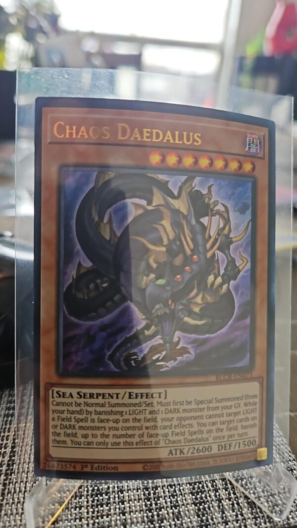 Chaos Daedalus - Ultra Rare 1st Edition BLCR-EN071 - NM - YuGiOh