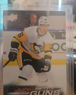 2022-23 Upper Deck Series 2 Young Guns Filip Hallander #477