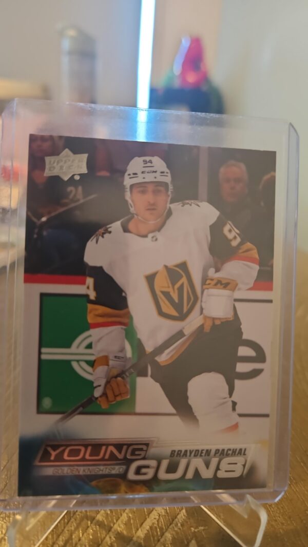 2022-23 NHL Upper Deck Young Guns Brayden Pachal #246 Vegas Golden Knights