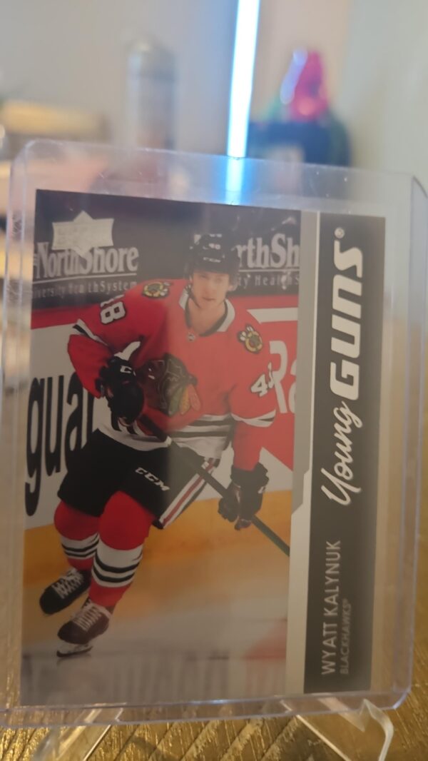 2021-22 NHL Upper Deck Series 1 Young Guns Rookie #213 Wyatt Kalynuk