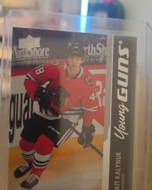 Wyatt Kalynuk, 2021-22 Upper Deck Series 1, Young Guns, Rookie Card, #213, Chicago Blackhawks, NHL