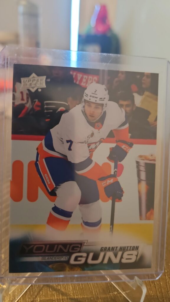 Grant Hutton, 2022-23 Upper Deck Series 2, Young Guns, Rookie Card, #485, Nashville Predators, NHL