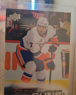 Grant Hutton, 2022-23 Upper Deck Series 2, Young Guns, Rookie Card, #485, Nashville Predators, NHL