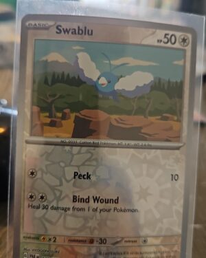 Swablu Paradox Rift Pokémon Card