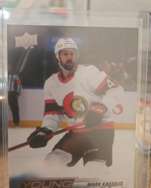 Mark Kastelic, 2022-23 Upper Deck Series 1, Young Guns, Rookie Card, #215
