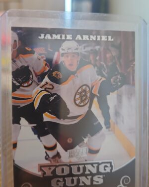 Jamie Arniel, 2010-11 Upper Deck Series 2, Young Guns, Rookie Card, #454, Boston Bruins, NHL