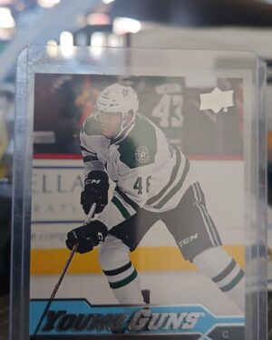Gemel Smith, 2016-17 Upper Deck Series 2, Young Guns, Rookie Card, #465, Dallas Stars, NHL