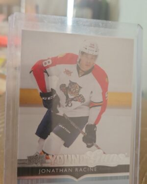 Jonathan Racine Young Guns rookie card from 2014-15 Upper Deck Series 1