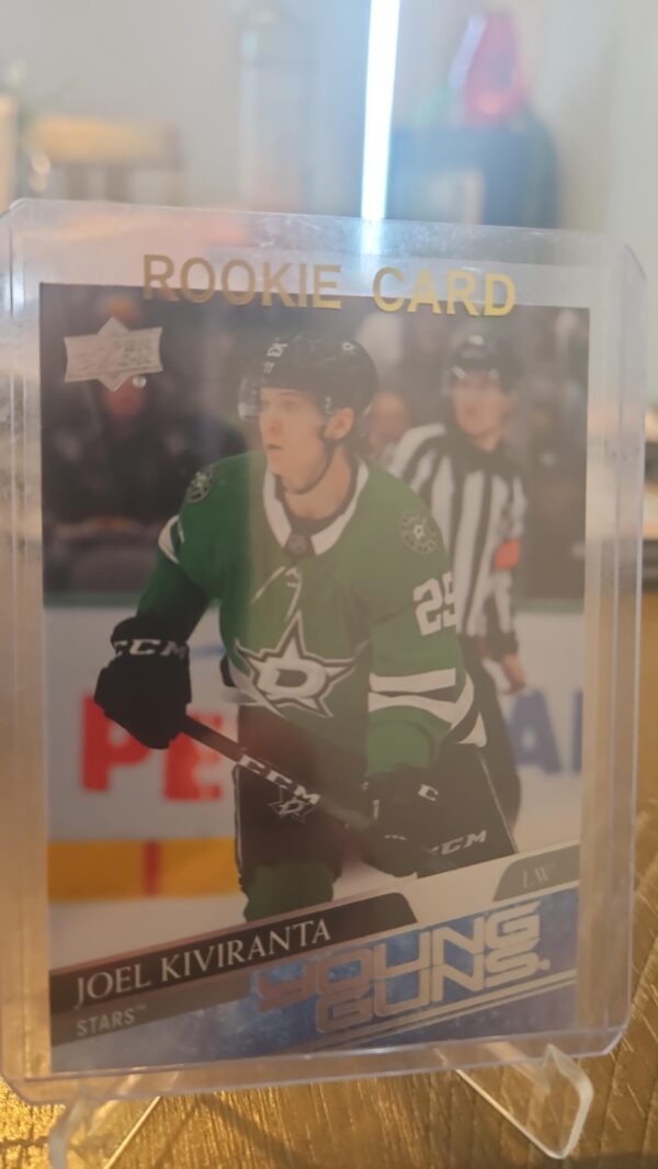 2020-21 NHL Upper Deck Young Guns #207 Joel Kiviranta Rookie RC Dallas Stars