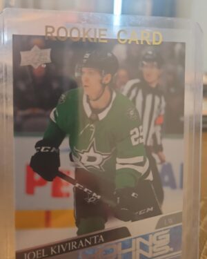 Joel Kiviranta, 2020-21 Upper Deck Series 1, Young Guns, Rookie Card, #207, Dallas Stars, NHL