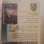 2018-19 Upper Deck Young Guns Rookie #224 Tomas Hyka YG RC Vegas Golden Knights - Image 2