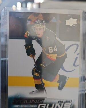 Ben Jones, 2022-23 Upper Deck Series 2, Young Guns, Rookie Card, #467, Vegas Golden Knights, NHL
