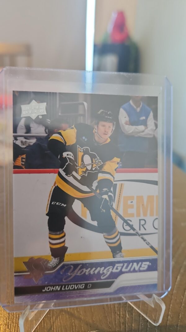 2023-24 Upper Deck Young Guns John Ludvig Rookie Pittsburgh Penguins #490