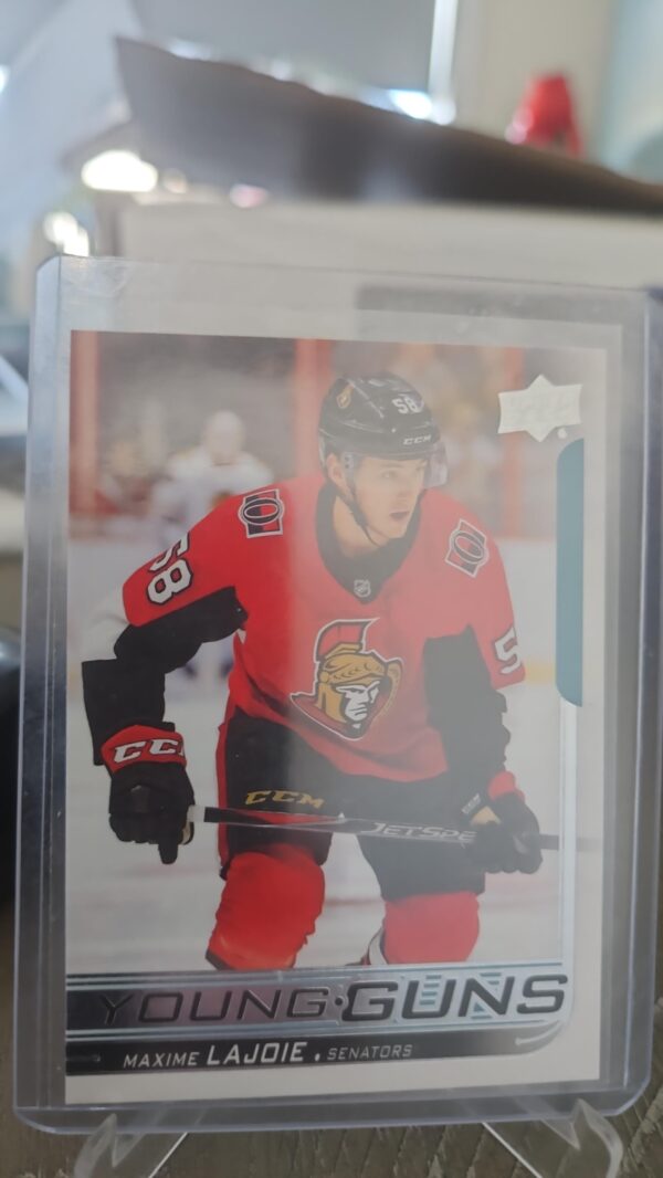 2018-19 Upper Deck Maxime Lajoie Ottawa Senators Young Guns RC (#223)