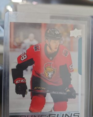 Maxime Lajoie Young Guns rookie card 2018-19 Upper Deck #223 Ottawa Senators