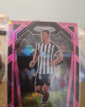 2020-21 Panini Prizm Premier League Retail Pink Ice Emil Krafth #233 Rookie RC