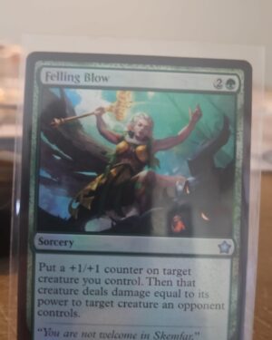 MTG Magic the Gathering Felling Blow (105/763) Foundations NM