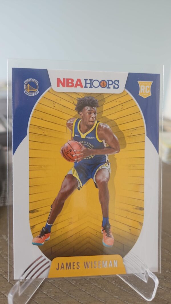 2020-21 Panini NBA Hoops #205 James Wiseman RC Rookie