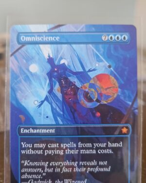 Omniscience (Borderless) 312 Non-Foil NM MTG Foundations Magic
