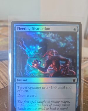 MTG Fleeting Distraction - Foil - Foundations #155 - Near Mint