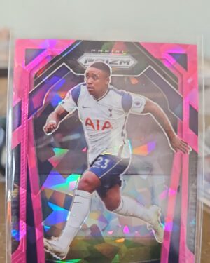 2020-21 Panini Prizm Premier League Retail Pink Ice Prizm Steven Bergwijn #163