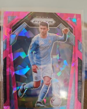 2020-21 Panini Prizm Premier League Retail Pink Ice Prizm Aymeric Laporte #94