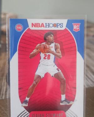 Isaiah Stewart RC 2020-21 Panini NBA Hoops Base Rookie Card #233 Detroit Pistons