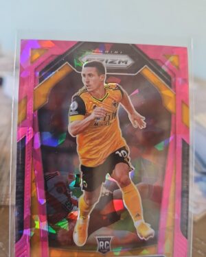 2020 Panini Prizm Premier League Retail Pink Ice Daniel Podence #147 Rookie RC