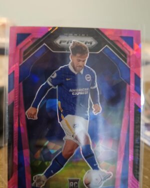 2020 Panini Prizm Premier League Retail Pink Ice Alexis Mac Allister Rookie RC