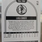 2020-21 Panini NBA Hoops Blue Luka Doncic #150 - Image 2