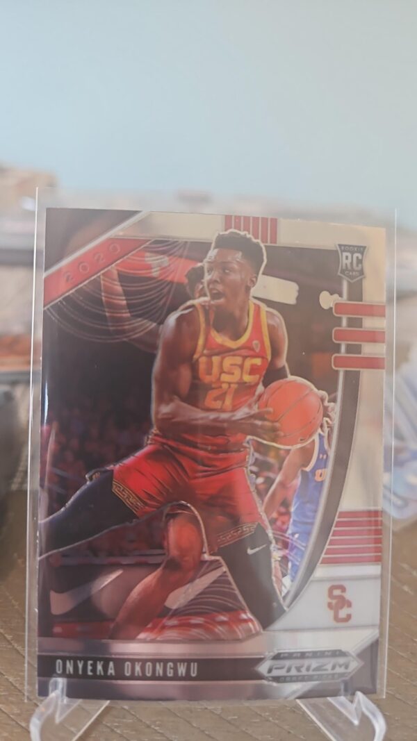 2020 Panini Prizm Draft Picks #45 Onyeka Okongwu Rookie Prizm Card RC USC