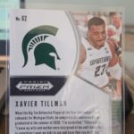 Xavier Tillman - 2020-21 Panini Prizm Draft Picks - Base Rookie Card RC - #62 - Image 2