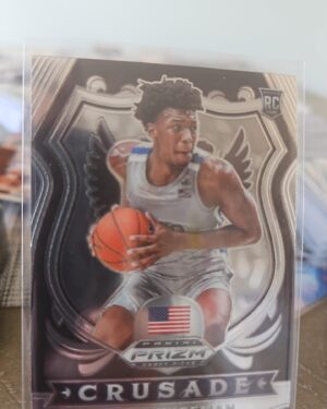 2020 James Wiseman Prizm Draft Picks Basketball Crusade Rookie RC USA #82